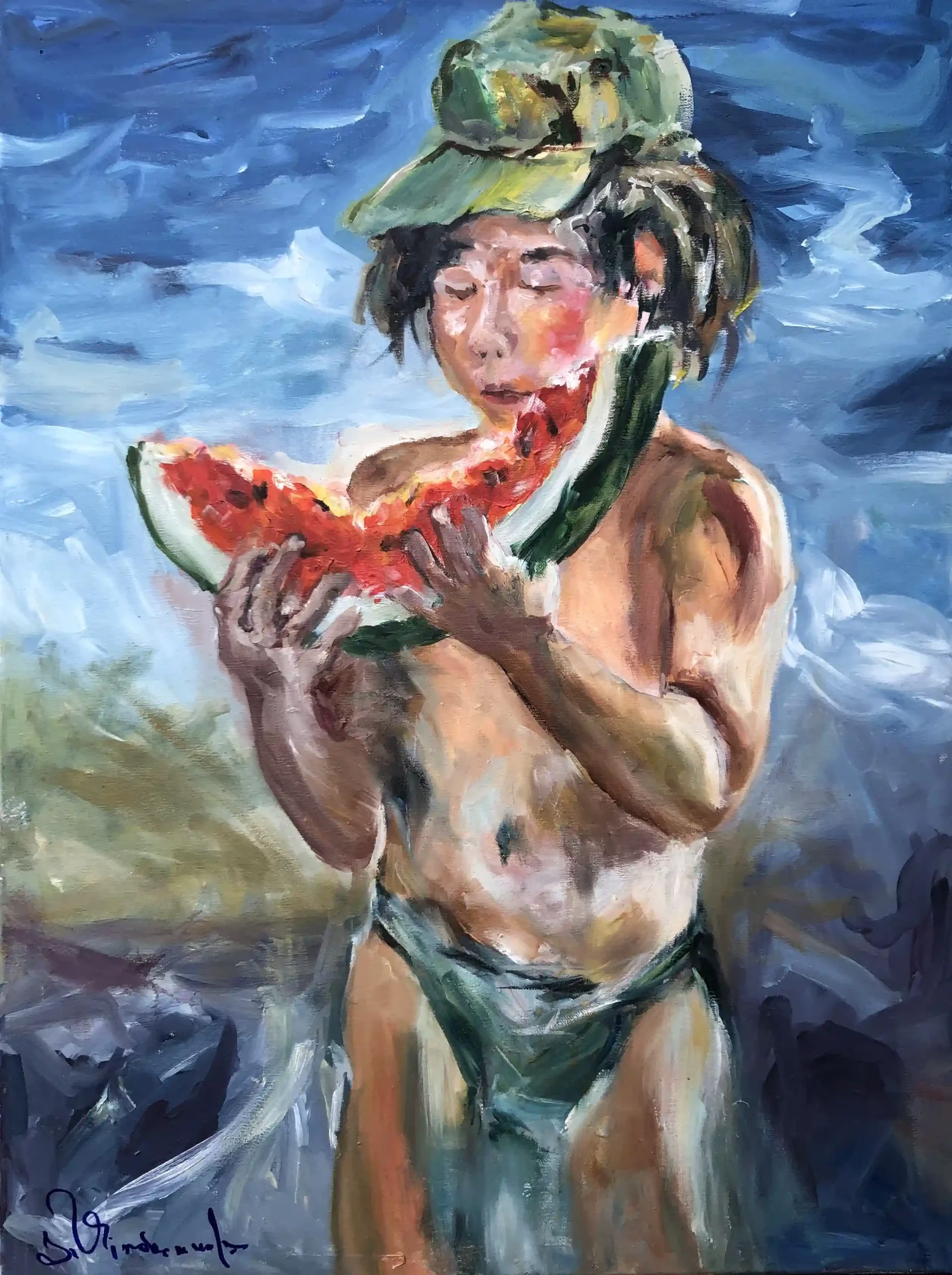 Ölgemälde Kunstwerk